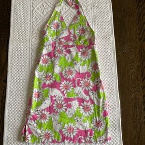 Lilly Pulitzer Girls Halter Dress Size 12